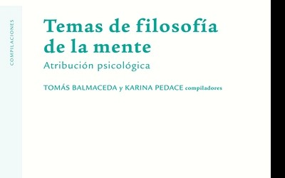 Temas de filosofía de la mente. Atribución psicológica